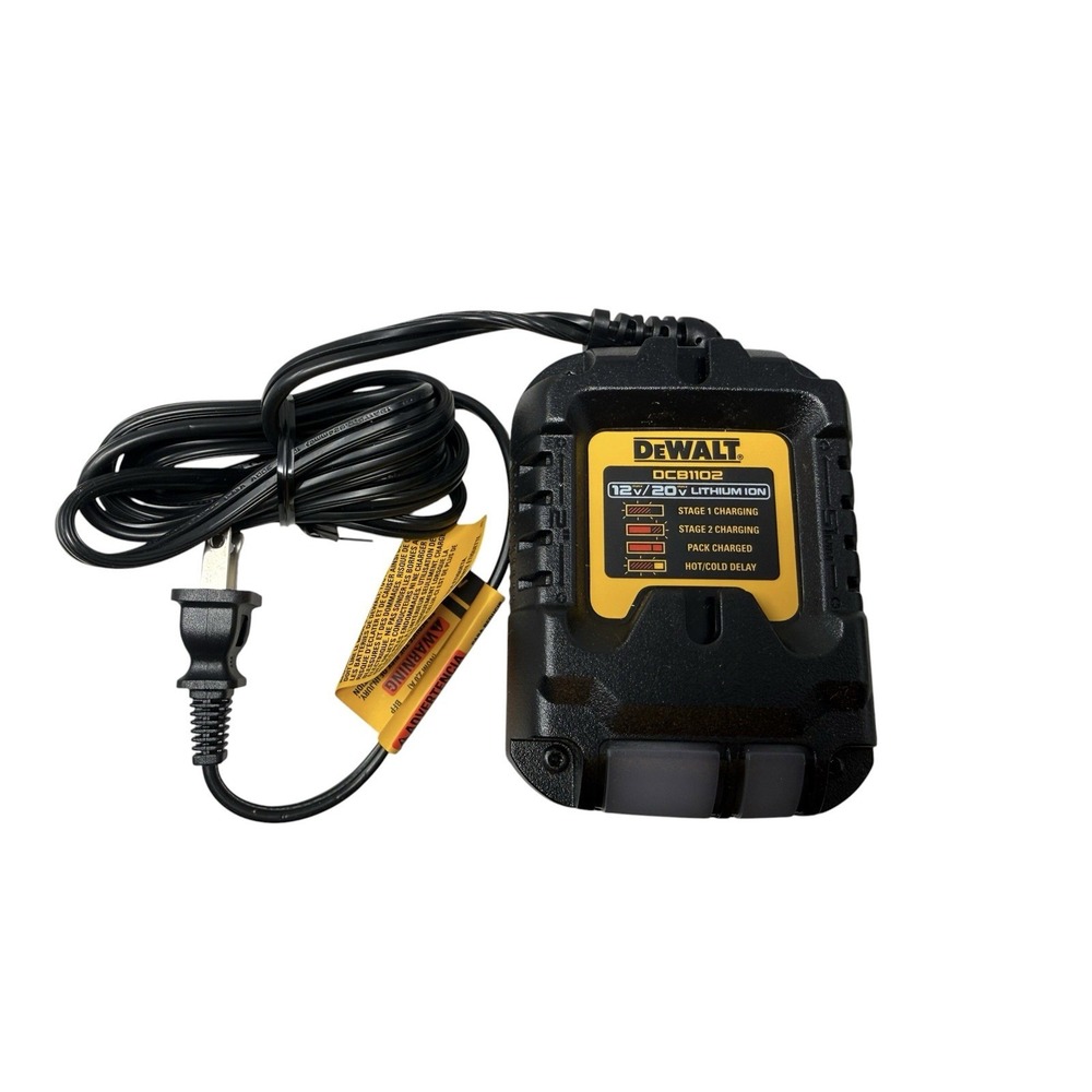 DEWALT DCB1102 12V / 20V MAX 2 Amp Compact Battery Charger Multi-Voltage